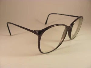 Vintage Safilo Contempora 666 Black & Gray Oversized Full-Rim RX Eyeglass Frames - Picture 1 of 8