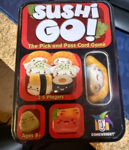 Sushi Go!---The Pick & Pass Party Card Game--Metal Tin - Picture 1 of 1