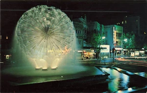 Postcard Sydney Fitzroy Park King's Cross El Alamein Fountain 1970's - Picture 1 of 2