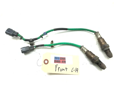 2014-2017 LEXUS LS460 4.6L V8 前 O2 氧化传感器 X2 原始设备制造商 — 第 1/4 张图片