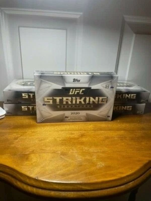 2020 (Last Set By) TOPPS UFC STRIKING SIGNATURES FACTORY SEALED HOBBY BOX  🔥 - Image 1 of 2