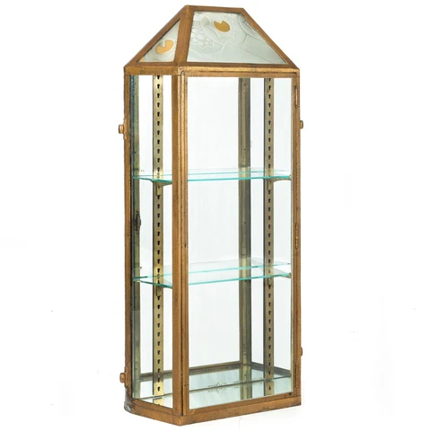 French Art Deco Hanging Display Cabinet Vitrine, circa 1930s Cover