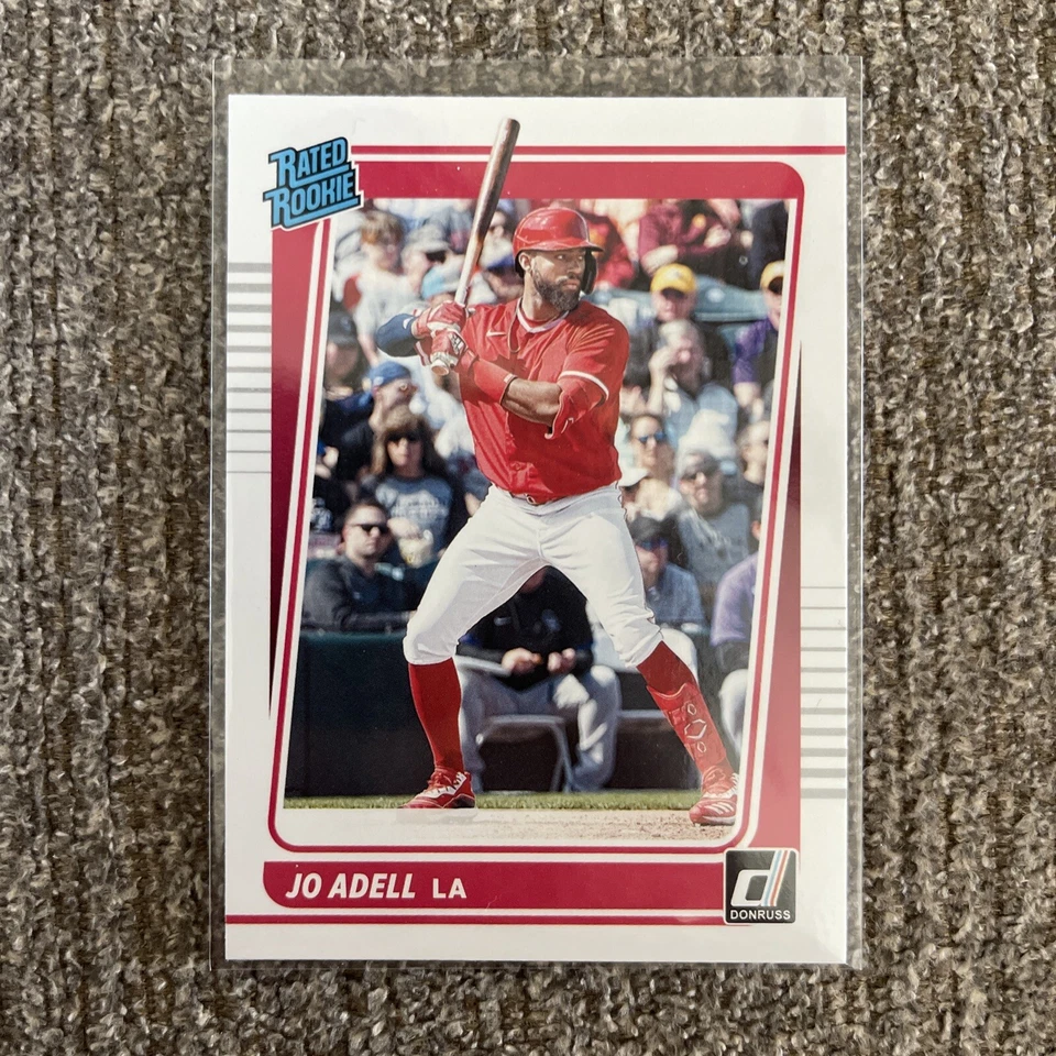 2021 DONRUSS JO ADELL RATED ROOKIE #33 ANGELS - Image 1 of 1
