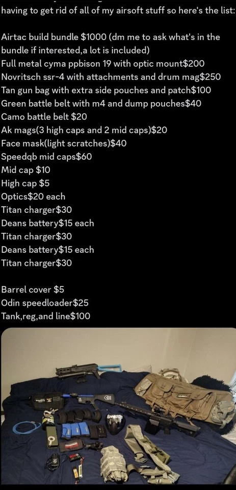 airsoft Lot local Pickup Only - Image 1 of 1