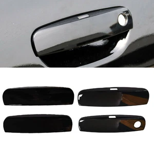 4Pcs Black Exterior Door Handle Cover Decor Trim For 2011-2021 Dodge Charger - Bild 1 von 11