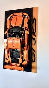 Wall display for LEGO Technic Porsche 911 GT3 RS (42056) Acrylic - Picture 1 of 10