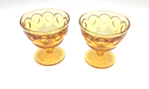 Vintage Bartlett Collins Sherbert Cocktail Wine Manhattan Thumbprint Mid Century - Picture 1 of 4