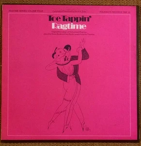 Toe Tappin Ragtime LP~Curt Hitch~Jimmy Johnson~Bob Zurke~Jazz BLUES Folkways  - Bild 1 von 5