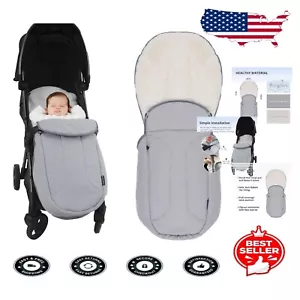 Universal Detachable Stroller Sleeping Bag - Windproof & Waterproof Footmuff - Picture 1 of 9