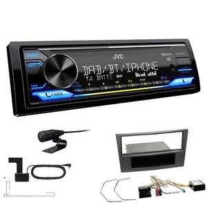 JVC KD-X472DBT Media Autoradio Bluetooth DAB+ für Opel Antara ab 2006 Canbus - Bild 1 von 6