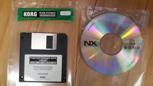 Korg EXB PCM 03 EXB PCM03 Future Loop Construction ALERT COMPLETE SET !! - Picture 1 of 1