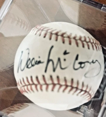 Béisbol Autenticado PSA Beauty Firmado Willie McCovey Foto 1 de 4