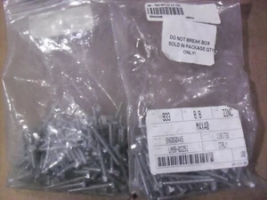 200!!! Tornillos de cabeza hexagonal chapados en zinc M4 x 40 - Imagen 1 de 3