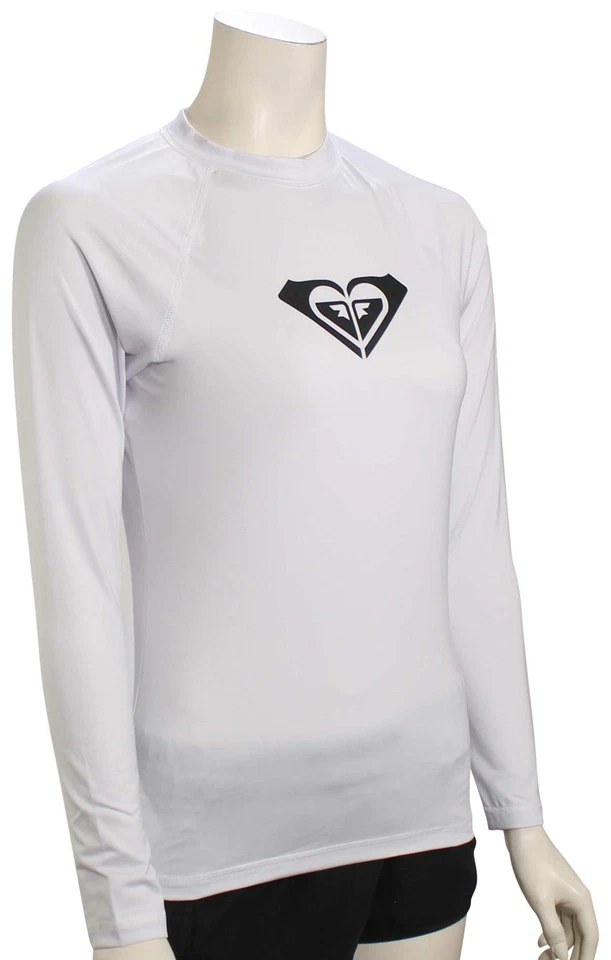 Roxy Women's Whole Hearted Long Sleeve Up 50 Rashguard Size L