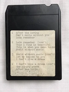 Random 8 Tracks, 8-track Tapes, Cassettes, Vintage, Ephemera - Picture 1 of 8