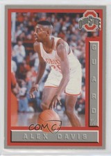 1991-92 Ohio State Buckeyes Team Issue Alex Davis