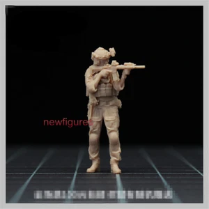 1/64 American Soldier Escena de Rifle Accesorios Minita Figura Modelo Apto para Coches Vehículos - Imagen 1 de 6