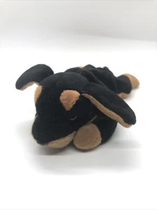 Beanie Babies originale "Doby" The Dog 1996 ritirato ottime condizioni senza etichette Ty - Foto 1 di 6