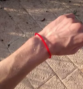 4X Handmade Kabbalah Red String Bracelet Evil Eye Jewelry Kabala New - Picture 1 of 2