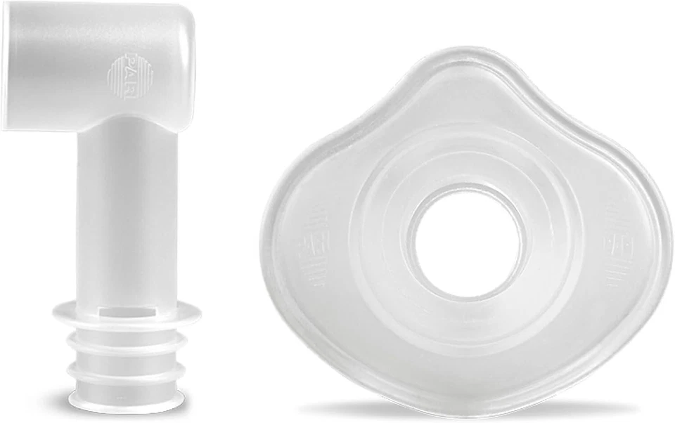 PARI Baby Maske Gr.1 mit Baby Winkel zur Verwendung mit einem Inhaliergerät mit - Bild 1 von 1