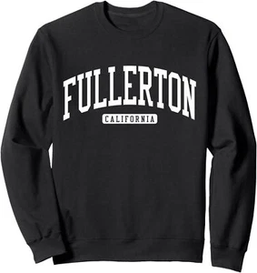 Fullerton California CA College University Style Sweatshirt - Picture 1 of 7