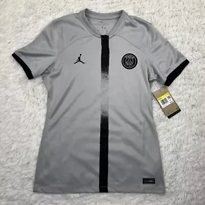Maglia NIKE JORDAN Paris Saint-Germain 22/23 Stadium Away grigia PSG DONNA TAGLIA S - Foto 1 di 14