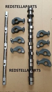 CAMSHAFT +8X ROCKER ARMS+ ROCKER SHAFT HYUNDAI H1/STAREX H100 GALLOPER 2.5 TD - Picture 1 of 9