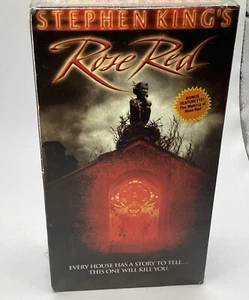 ROSE RED VHS CASSETTE TAPE FACTORY SEALED STEPHEN KING DOUBLE MOVIE SET - Picture 1 of 9