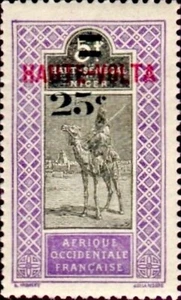 Upper Volta #YT34 MNH 1925 Targui Nomad Dromedary Camel Rider [34] - Picture 1 of 1
