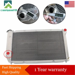 3 ROW Radiator For 72-79 Ford Thunderbird/Ranchero/Elite/Mercury Cougar/Torino - Picture 1 of 13