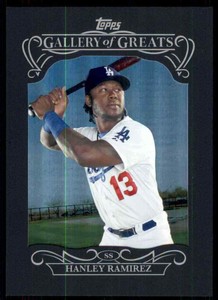 2015 Topps Gallery Of Greats Hanley Ramirez B