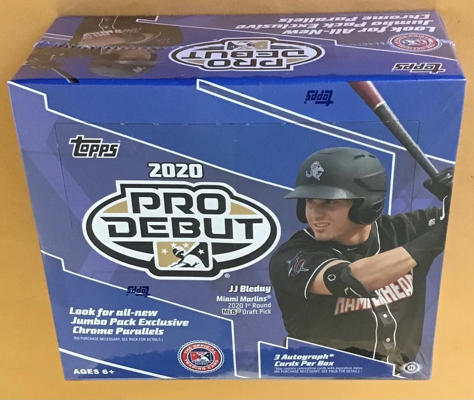 2020 Topps Baseball Pro Debut Trading Cards Factory Sealed Hobby Jumbo Box - Image 1 of 1