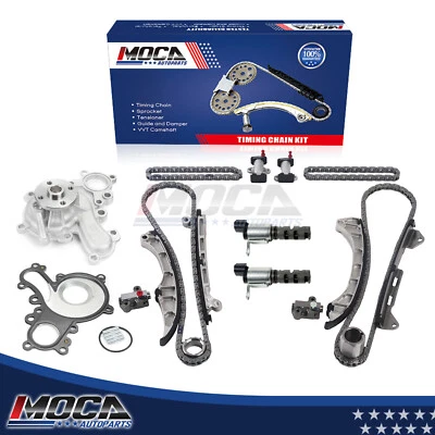 Timing Chain Kit W/ Solenoid & Water Pump for 07-20 Lexus LX570 Toyota 5.7L - Image 1 of 4