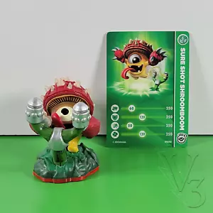 Figura de Personaje Skylanders TRAP TEAM: SURE SHOT SHROOMBOOM con TARJETA DE ESTADÍSTICAS - Imagen 1 de 9