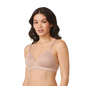 Reggiseno donna Simply Perfect by Warner's super morbido senza ferretto RM1691T - tostato 36D - Foto 1 di 3