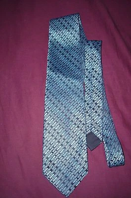 Corbata azul de colección rara WINDSOR para hombre 100 % algodón  Foto 1 de 3