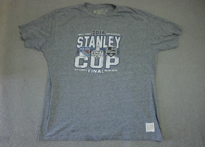 New York Rangers Stanley vs LA King Shirt Men's Stanley Cup Champions NHL 2014 - Image 1 of 4