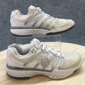 K-Swiss Zapatos Mujer 9 Big Shot Tenis Tenis Gris Malla Parte Superior Baja 92638155 - Imagen 1 de 19