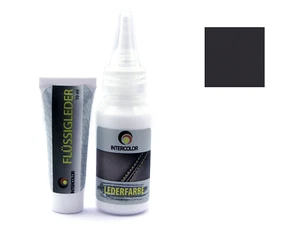 INTERCOLOR Mercedes Classik Schwarz SET Reparatur 5. Lederfarbe. - Bild 1 von 5