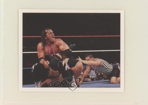 1997 Panini WWF Superstars Album Stickers Bret Hart #65
