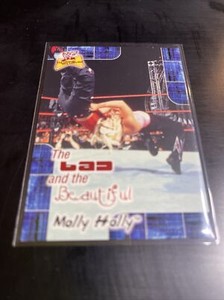 MOLLY HOLLY 2001 Fleer WWF WWE THE BAD AND THE BEAUTIFUL DIVAS Insert Card #11BB