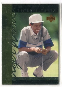 Tarjeta de novato 2001 UD Upper Deck Golf Tiger Woods Tiger's Tales RC #TT3 PGA TOUR - Imagen 1 de 1