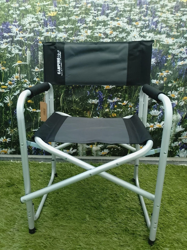 SEDIA REGISTA ALU ONE SHOT CAMPING-LIFE EDITION GRIGIO/NERO BY BRUNNER - Immagine 1 di 1