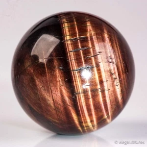 59g35mm Esfera Ojo de Tigre Rojo Bola de Cristal Cuarzo Natural Piedras Preciosas Curativas Chakra - Imagen 1 de 10