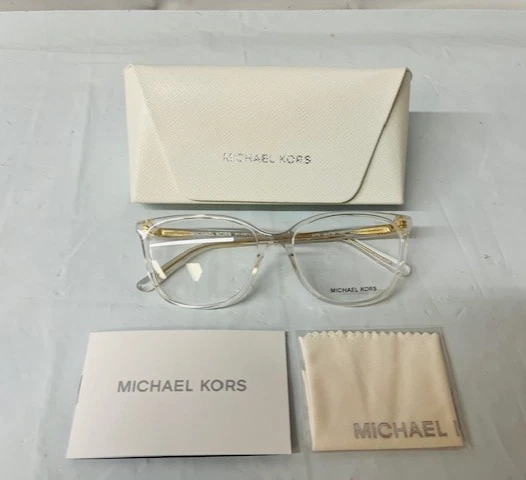 Michael Kors MK4067U-3015-53 Eyeglasses - White