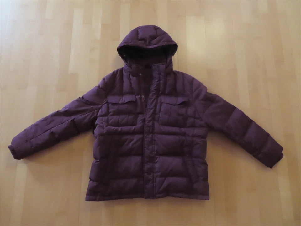 CANDA C&A - Herrenjacke Daunen Winterjacke - bordeauxrot - Gr. XXL - Bild 1 von 1