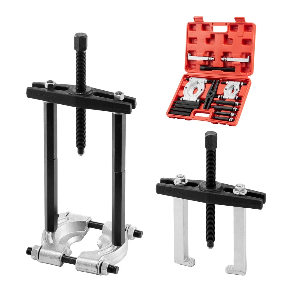 VEVOR Ensemble d'extracteurs de roulements 14PCs avec Étui Capacité de 5 Tonnes - Photo 1/4