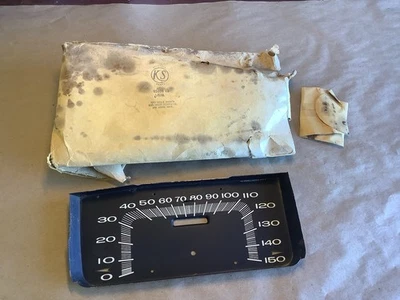 Placa frontal de velocímetro Plymouth Gtx 1967 King Seeley 150 mph 65009-4 - Imagem 1 de 4