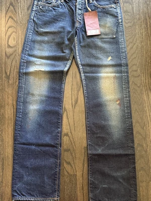 NWT PRPS Barracuda  Jeans  P513P08X 32W 34L Made in Japan Rare Collectors Item - Image 1 of 4
