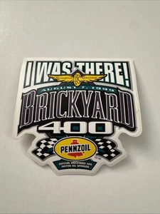 1999 Brickyard 400 Pennzoil Event Sponsoren I Was There Aufkleber Indy CS10 - Bild 1 von 2